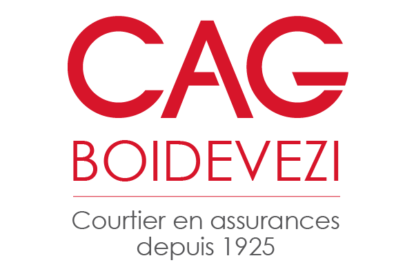 Nouveau logo CAG BOIDEVEZI Coutier en assurances à Mulhouse